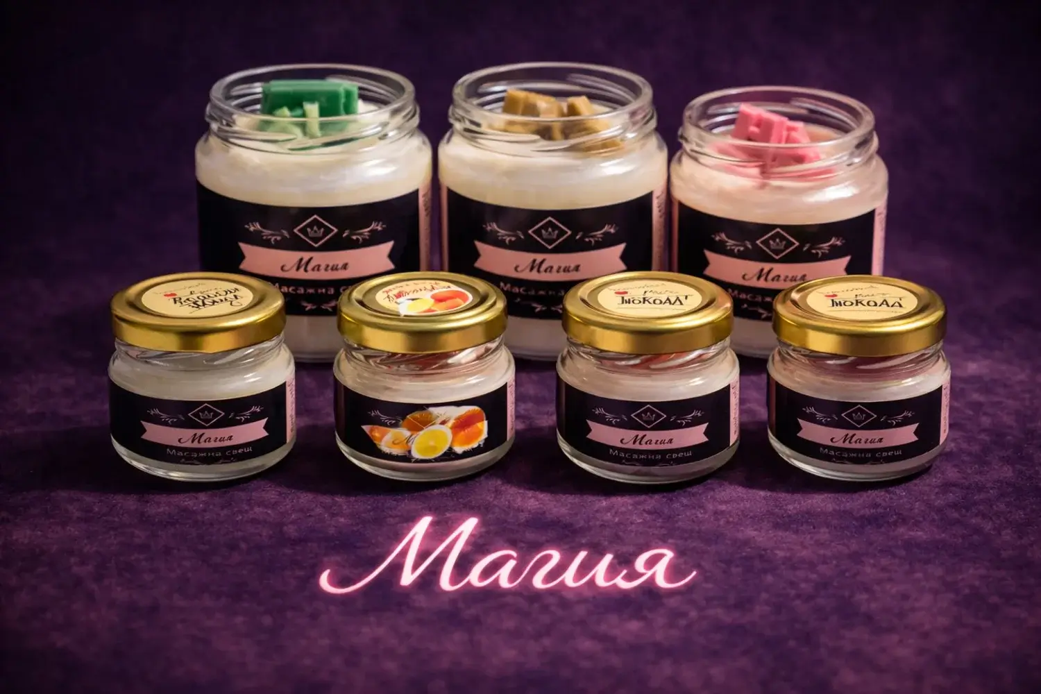 Размери на свещите