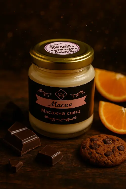 Шоколад с портокалова бисквитка