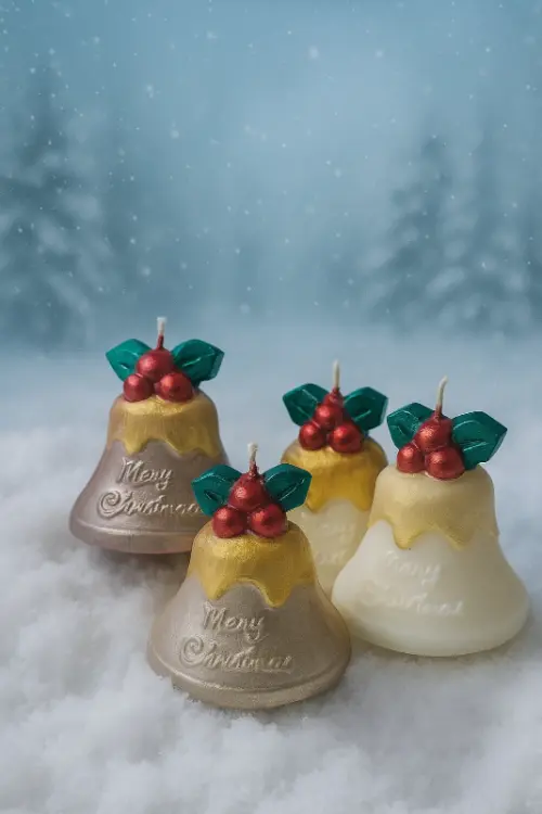 Коледна свещ камбанка