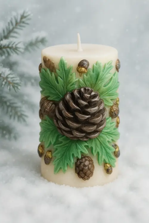 Коледни шишарки