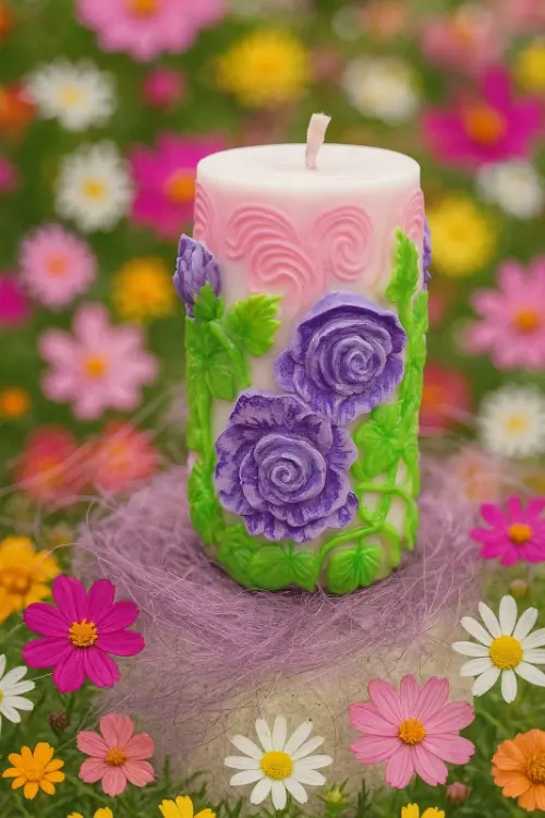 Лилава роза